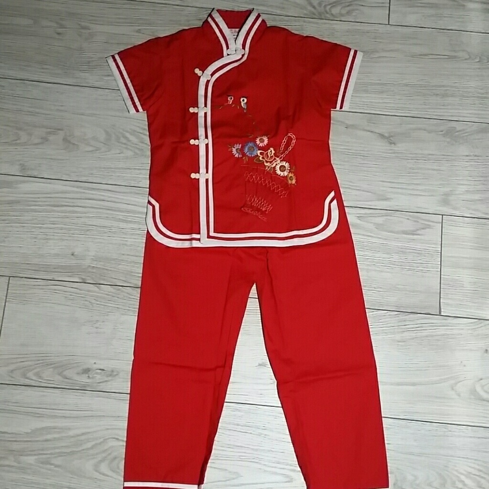 NWT'S Vintage Child's Outfit From China